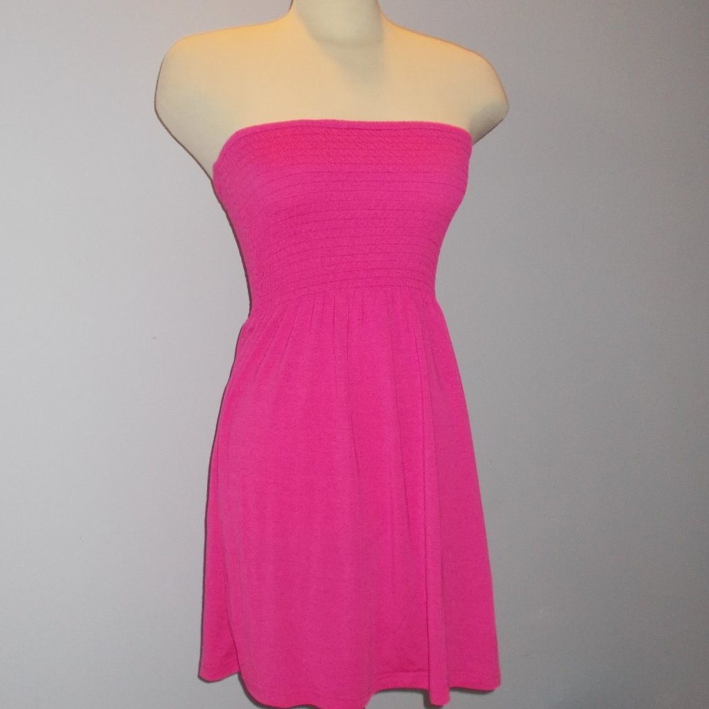 LAST CALL Pink strapless dress